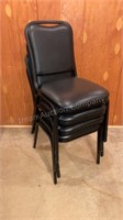 Stacking Restaurant Style Chairs 4X