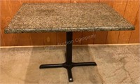 Granite Top Restaurant Quality Table 43” x30”