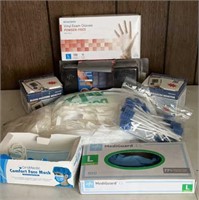 Medical Supplies Lot- First Aid Kit,masks,etc.