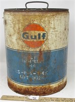 Gulf Harmony 5 gal oil can