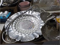 aluminum and other metal serving dishes
