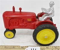 Massey Harris 44 tractor with man