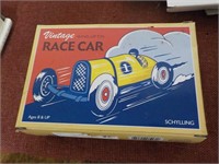 Vintage Wind-up Tin Racecar
