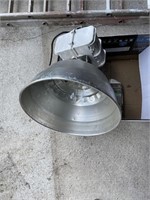 Large hanging light with extra bulb