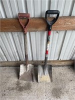 2 square point shovel