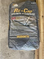 Re-cap concrete resurfacer