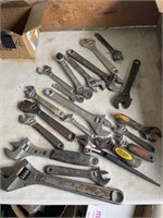 21 Adjustable wrenches