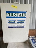 First aid cabinet. Empty