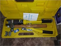 Hydraulic Pliers and Hammer lot