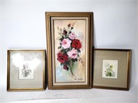 Floral Framed Art Prints & Oil Painting