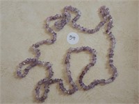Amethyst Chunk Necklace