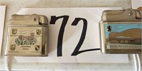 (2) Ever-Ready Cigarette Lighters, War Time