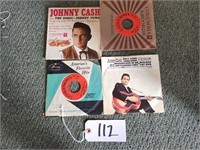 Johnny Cash 45's Records