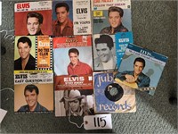 Elvis Presley 45's Records