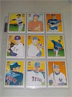 Lot of 9 2009 Topps T206 Baseball Rookie cards