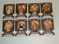 Lot of 8 Topps UFC Victorious Debut
