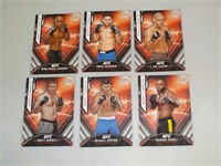 Lot of 6 Topps UFC Octagon Of Honor