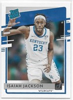 Isiah Jackson 2021 Donruss Draft Picks Rookie card