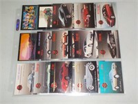Cars of the World 25 card Set