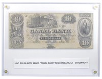 Louisiana. New Orleans. $10 Note
