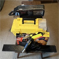 Craftsman Mitre Box, Wagner Heat Gun, Asst