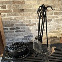 Fireplace Toos & Cast Iron Type Humidifier