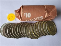 Roll Of 1965- 1969 Kennedy Half Dollars