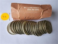 Roll Of 1967 Kennedy Half Dollars