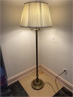 Vintage brass floor lamp