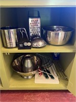 Kitchen Stainless Helpers Colander to Sifter