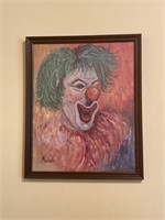 Clown By Michele 18”x21” picture