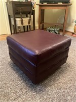 Leather BURGANDY Ottoman on rollers
Matches #