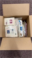 US and Worldwide Stamps remainders box includes on