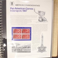US  Stamps 1987-1988 Mint NH USPS Commemoratives P
