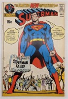 (DE) Superman Issue No. 240 Superman Fails