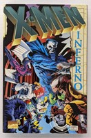 (DE) X-Men Inferno Paper Back Book Comic Style