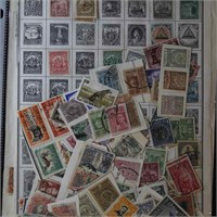 Worldwide Stamps 1000+ disorganized group on pages