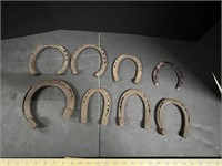 Hand Forged Horse Shoes (8)