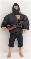 (DE) 1980's Black Ninja Wrestler Figure