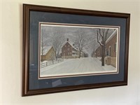 John Furches Framed and Matted Print 1993 “A