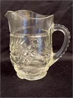 Anchor hocking vintage starburst glass juice