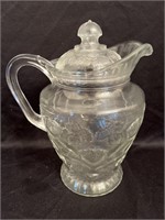 Vintage Cookie jar pitcher 8 1/2”