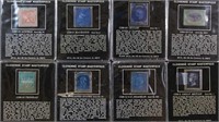 35 Stamp masterpieces 1970 Cloisonne Brass reprodu