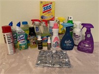 Cleaning Supplies Some New, Some Used