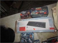 NASCAR TINS & KEYBOARD