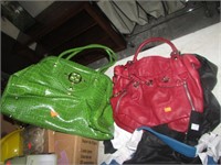 GROUP LOT -- HANDBAGS & JEANS