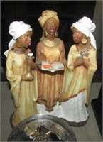 GOSPEL SINGER SCULPTURE