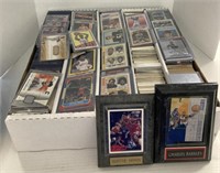 (M) assorted sports cards and reprinted cards