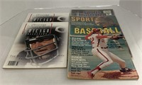(D) vintage sports magazines