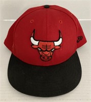 (D) vintage Chicago bulls hat 6 championships new